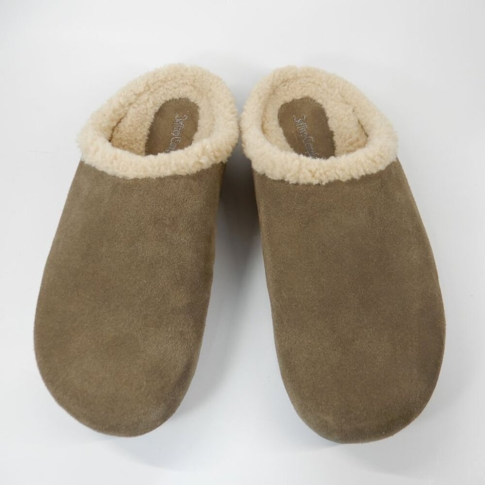 Jeffrey Campbell Mule Clog Slip-on Size 10 Suede Faux Shearling NEW